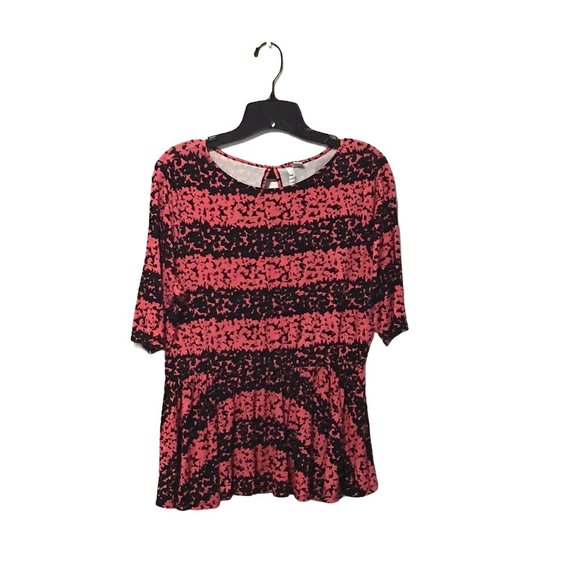 Elle Designed Peblum Blouse S - Picture 1 of 7